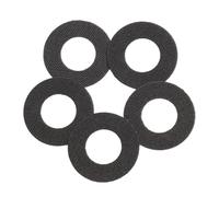 Filteilect Carbon Brake Pad for Daiwa PR100 PD106 Baitcast Reel - Relief Friction Plate Set of 5pcs, 28mm Diameter(Carbon Brake Pads)