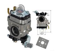 Filteilect Carburetor Replacement for 52cc Brush Cutters, Compatible with for BRAST, Zipper, for Hecht, for AL-KO, for Atika, for Güde, for Berlan, for Timbertech, for Rotfuchs