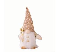 Filteilect Christmas Gnome Ornaments with LED Light, 30cm Faceless Plush Doll for Xmas Tree Decorations, Powered by 3 AAA Batteries (Not Included)(A)