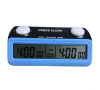 Filteilect Digital Chess Clock for Go Chess, Chess and Chinese Chess Games, Programmable Timer with Large Buttons, 2 AAA Batteries Required (Not Included),