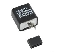 Filteilect Electronic Motorcycle Flasher Relay 12V 2-Pin LED