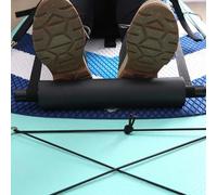 Filteilect For EVA Foam Pedal for and Paddle Board with Aluminum Alloy Frame, 43cm Length and 134cm Strap for Water Sports Accessories, Black/Red(Black)