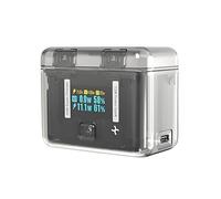Filteilect For Insta360 X4 Camera Power Bank Storage Case, 2290mAh Battery Box, with LED Display Screen, Dual Charging Station Portable Hub