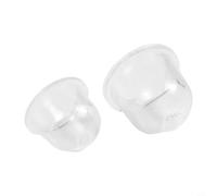 Filteilect Garden Tool Primer-Bulb Replacement Set, Clear Plastic Fuel Pump 19mm 22mm, Compatible with String Trimmer Chainsaw Lawn Mower