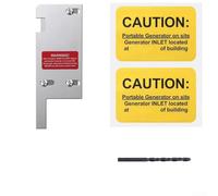 Filteilect Generator Interlock Kit for ITE Gould For Murray 150 & 200 Amp Panels, Safety Lockout Device Compatible with Main Circuit Breaker, Anodized Aluminum Alloy(For SD-200VL)