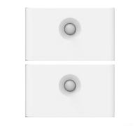 Filteilect LED Motion Sensor Night Light with USB-C Rechargeable 400mAh Battery, 2700K Warm White Light, Magnetic Backing for Stairs Hallways Bedrooms(2pcs)