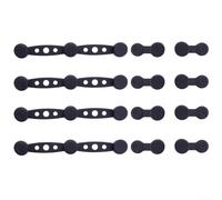 Filteilect Magnetic Silicone Buckle, Cooking Paper Clip, Prevent Paper Burning, Food Covering, Magnetic Kitchen Tool, for Air Fryer Parchment Paper(Black)