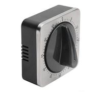 Filteilect Magnetic Stainless Steel Kitchen Timer with 85dB Loud Alarm, Mechanical Desk Timer for Cooking, Studying, Fitness, and Classroom Use