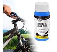 Filteilect Mineral Oil Brake Fluid for SH, For Tk, For NUTT and DOT 5.1 Hydraulic Disc Brakes - Compatible with Road For Bike Brake Systems, 60ml by(blue mineral oil)