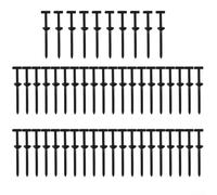 Filteilect Nylon Cable Tie Buckle Multi-Purpose Wire Management System for Automotive Office Indoor Outdoor Organization 9cm Strong Weather Resistant(50Cable tie Buckle)