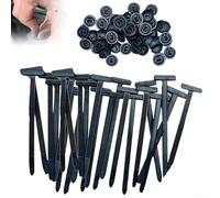 Filteilect Nylon Cable Tie Buckle Multi-Purpose Wire Management System for Automotive Office Indoor Outdoor Organization 9cm Strong Weather Resistant(100Cable tie Buckle)