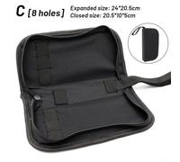 Filteilect Oxford Cloth Tool Bag for Watch Repair and Multi-Purpose Storage, 600D Thickened Fabric with 1300G Grey Board Liner, Foldable Organizer Pouch, 20.5 x(C)