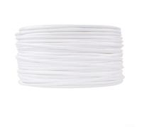 Filteilect PE Rattan Weave Material Wicker Furniture Repair Kit 8mm Width 120 Feet Long Waterproof UV Resistant for Patio Chair Table DIY(White)