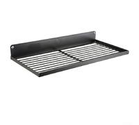 Filteilect Power Tool Storage Rack Wall Mounted Organizer for Drills and Tools Heavy Duty Metal Iron 400x206mm Black Workshop Garage Storage Solution(a)