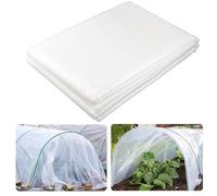Filteilect Professional Greenhouse Covering Material Clear Plastic Sheet Plant Protection Film for Winter Garden Cold Frame 2x3m(3 * 3m)