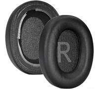 Filteilect Protein Leather Replacement Earpads For QCY H3 H3 Lite And For HT2 Headphones Designed For Breathable Listening Experience(B)