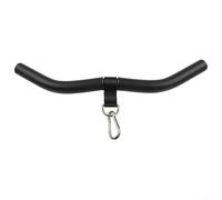 Filteilect Pull Down Bar Attachment for Cable Machine - Triceps Trainer & Back Tension Lever Fitness Accessory, Steel and Rubber Workout Bar for Gym