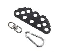 Filteilect Pull Down Bar Cable Machine Attachment for Home Gym Fitness, Multi-Grip Spreader Bar with Steel Construction, Compatible with