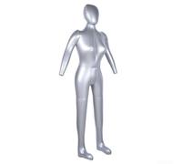 Filteilect PVC Inflatable Mannequin Model 165cm Full Body Female Torso for Retail Store or Studio Use, Easy to Store When Deflated