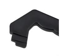 Filteilect Replacement Handle for Espresso Moka Pot, Durable Black Plastic Coffee Percolator Handle Compatible with 1, 3, 6, 9 and 12 Cup Stovetop Pots, Easy to Install for Spare Part f(9-12 Cup)