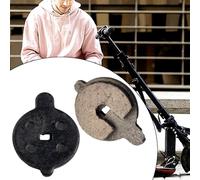 Filteilect Resin Disc Brake Pads for NIU KQI3/KQ3 Pro/KQ2 Electric Scooter - 1 Pair Replacement Brake Pads with Smooth Braking and Low Noise