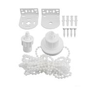 Filteilect Roller Blind Fitting Kit, For 28Mm 32Mm Tubes, Heavy Duty Fittings Brackets With Chain 300Cm, Side Top Face Mount Spare Parts(32mm)