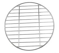 Filteilect Round BBQ Grill Grate, Stainless Steel Mesh Grid, for Outdoor Cooking Camping Picnic, Easy Clean, Heat Distribution Net, Multi Size(33cm)