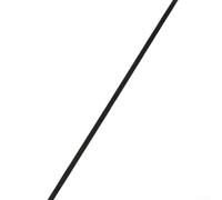 Filteilect Round High Carbon Steel File for Chainsaw Chain Sharpening - 4.0 mm, 4.8 mm, 5.5 mm Diameter with Plastic Handle, 28.5 cm Long, Compatible with 3/8", 325, and(4.0mm)