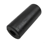 Filteilect Rubber Weight Stack Guide Bar Sleeve for Fitness Equipment - Shock Absorbing Spacer, 120mm Height, 20mm Inner Diameter, Compatible with 30mm Diameter Guide