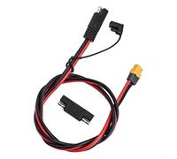 Filteilect SAE to for XT60 Hookup Wire 12AWG Wire Extension Cord for Solar Panels