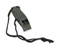 Filteilect Scuba Diving Safety Whistle Dual Frequency Waterproof Dive Signal with Lanyard for Snorkeling Swimming Boating - Black Orange Green(green)