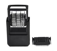 Filteilect Self Inking Adjustable Date Stamp Compatible with Trodat 4810, Mini Dater Rubber Stamp with Black Ink Pad 20 x 3.8 mm for Office Documents and(English Calendar - Black)