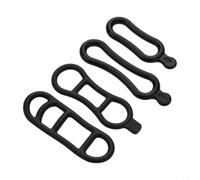 Filteilect Silicone Elastic Strap Bandage for - Mount For Bike Lights, Tools, Phone, Tire Kit on Handlebars - Compatible with Mountain,(A)