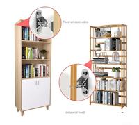 Filteilect Stainless Steel Anti-Tip Fasteners Compatible with for Furniture - 6 Pack with Wall Anchors, Metal Brackets & Steel Cables - Compatible with Cabinets, Bookcases,(Silver)