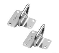 Filteilect Stainless Steel Invisible Folding Cabinet Door Handle for Drawers, Wooden Boxes and Toolboxes, Space-Saving Flush Mount Pull with Easy Installation,(S)