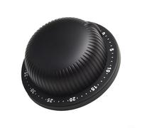 Filteilect Stainless Steel Mechanical Kitchen Timer with Magnetic Backing and Audible 70dB Alarm for Cooking, Studying and Workouts(B)