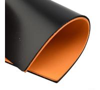 Filteilect Table Tennis Rubber with Hard Sponge 39 for Fast Attack, Reverse Red Black For Ping Pong Rubber for Control and Spin, Pack(Black)