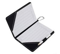 Filteilect Wearresistant Pen for Hydrophobic and Blueprint Score Card Plus Pencil Referees and Leather Golfers Scorecard Holder Having Compact Clip