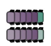 Filter 12-Pack UV PL ND, Compatible For DJI | 12-piece all-day lens filter set for Flip/Lito X1 aerial photography, UV/PL/ND options, easy to inst