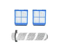 Filter and Main Brush Set, Compatible with Bissell Crosswave Omniforce Edge 3930F/3933/V2/3999Z, Vacuum Cleaner Roller Brush Replacement Parts(Set E)