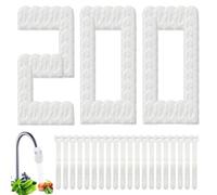 Filter Bags for Tap Pack of 200 Universal High Density Protective Cover | Tap mounting water filter for bathroom, hotel, home, office, daily drinking water, cooking, cleaning,