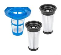 Filter Basket Set For Vacmaster VSD1801/VSD1001 HEPA, 99.97% Efficiency Washable Air Filter, 3-Piece Replacement Kit For Dust/Pollen/Pet Dander Filtration, Easy-Install Vacuum Accessory
