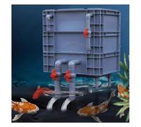 Filter Box,Aquarium Filter,External Aquarium Filter Box - Adjustable Water Flow, Ideal for Fish Tanks & Ponds, DIY Water Circulation System (60x40x70cm) - Enhance Filtration & Fish Health