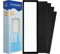 Filter Bros HEPA Filter B Replacement Fits GermGuardian FLT4825 AC4825 AC4900CA
