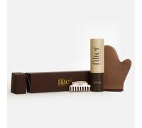 Filter by Molly-Mae Bronzed Base Extra-Dark Tan Gift Set - Mousse & Mitt | Christmas Cracker Gift Set with Claw Clip | Fake Tan Gift Sets for Women | Stocking Filler | Bronzed Glow For Face & Body