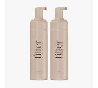 Filter By Molly-Mae Tanning Mousse Dark Duo Bundle | Fast Drying Self Tan Mousse, for a Sunkissed, Golden Glow | Moisturising Foam | Develops Fast | Long Lasting | 2 x 200ml Bottles
