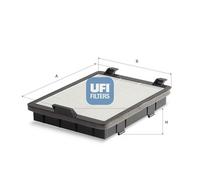Filter, cabin ai UFI 53.626.