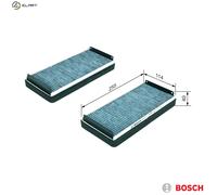 Bosch Cabin Air Pollen Filter 0 986 628 528 Activated Carbon for Mercedes-Benz CL/E-Class