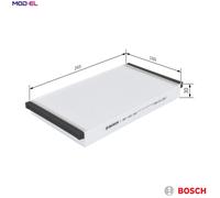 Bosch Car Cabin Filter M2059 (1987432059) Pollen Filter - OE Quality - Fits Fiat Multipla