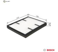 Bosch M2223 Standard Cabin Filter, Replacement Filter - Filters Pollen and Dust for Cleaner Air Inside the Vehicle